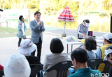 성남시의회, 제1회 의장배 파크골프대회 격려 방문