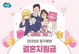경기도, 청년 신혼부부 2,650쌍에 현금 100만 원 지원. 1일부터 접수