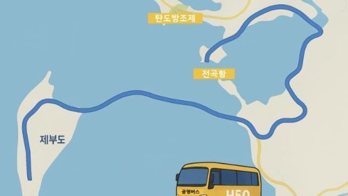 화성도시공사, 제부도 주말 관광객 위해 H50번 버스 특별 증차 운행