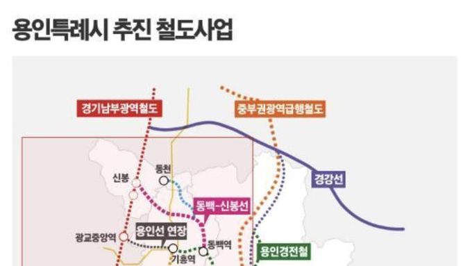 이상일 용인특례시장, "동백신봉선 신설, 용인선 연장 위한 중요한 관문 넘었다"