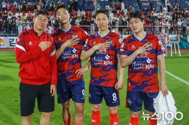 김천상무 5기 전역기념식