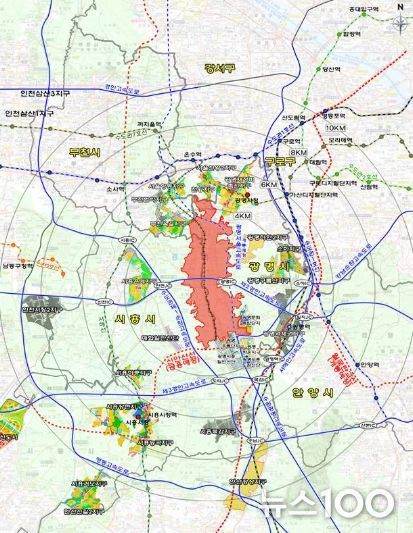 광명시흥지구 지구계획 승인 고시