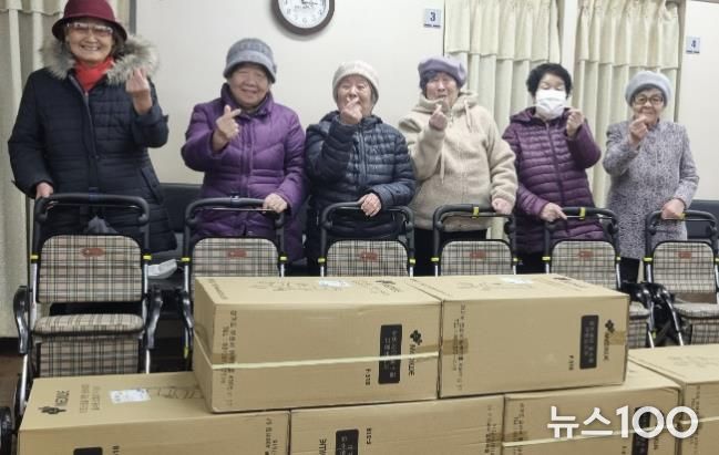 안산시, 한두건설(주)서 사할린동포 어르신 위한 후원품 기탁받아