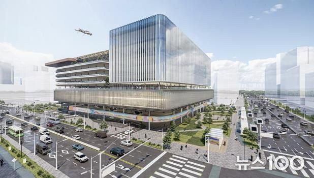 광명시흥 3기 신도시 내 설치될 미래형 환승센터 조감도