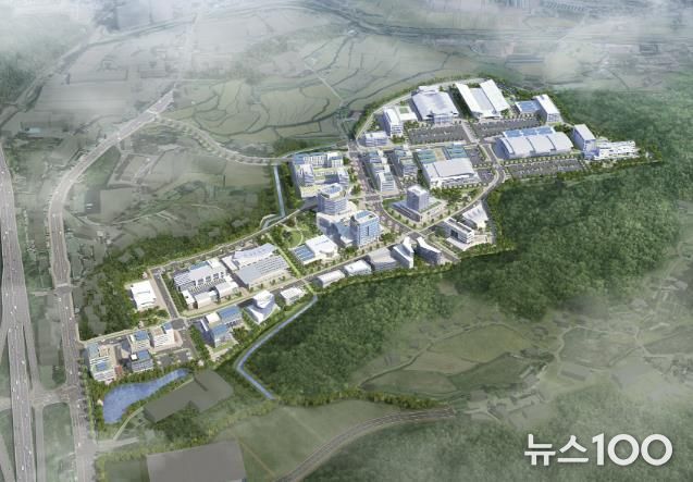 용인도시공사가 민간과 SPC를 구성해 진행 중인 '제2용인테크노밸리' 조감도