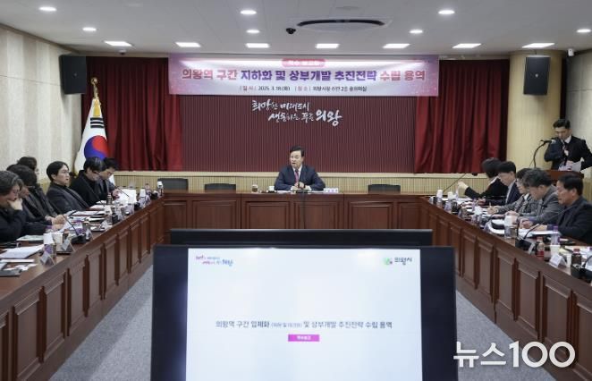 의왕시, 의왕역 철도 지하화 계획 수립 착수