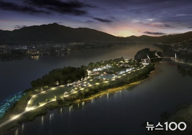 야간경관조성 조감도
