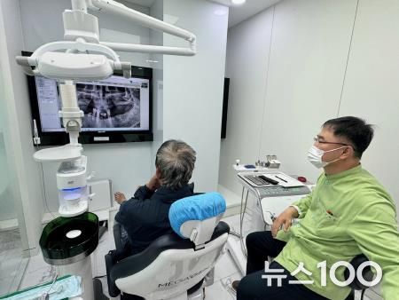 수원시 팔달구 화서1동 저소득층 대상자를 위한‘의치지원 사업’진행