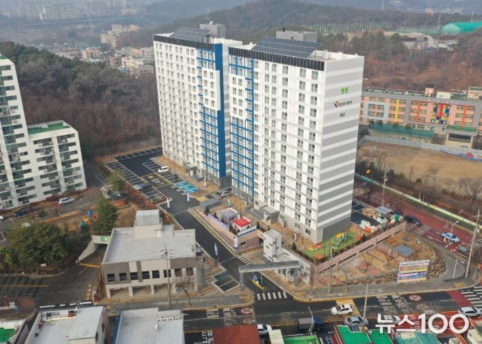 안산선부 행복주택 전경.(사진=안산도시공사 제공)