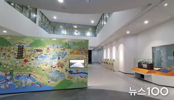 탄소중립체험관 전시실 전경