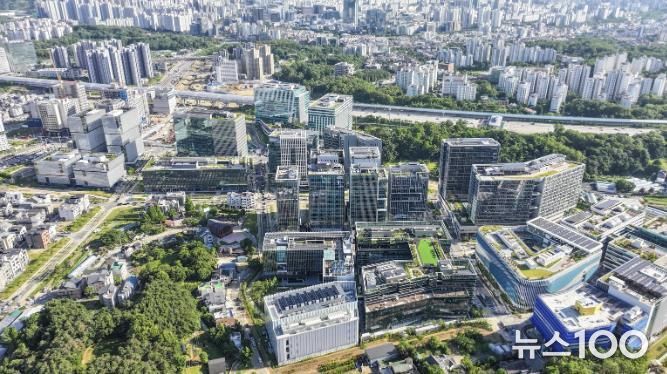 과천지식정보타운 기업 전경