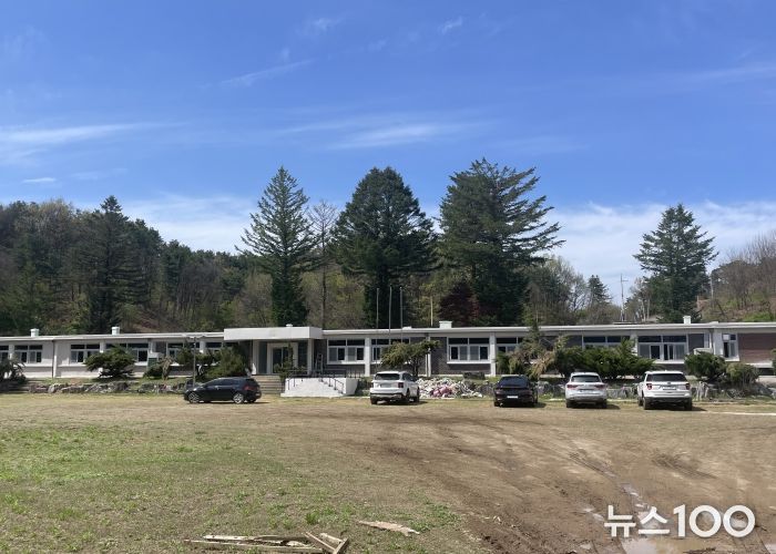 경기도교육청학생교육원 임시 이전사무실 전경