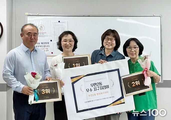 수원시 팔달구 우만2동, 유용생활폐자원 수거 우수 단체원 시상