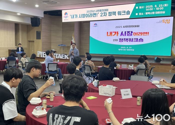 ‘2025 시민 협치대회 내가 시장이라면! 정책 워크숍’ 진행