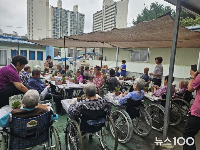 의정부시, 찾아가는 치유원예 프로그램 실시