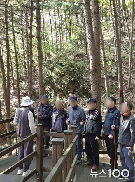 동두천시치매안심센터, 송내2통 치매안심마을 대상 산림치유프로그램 실시
