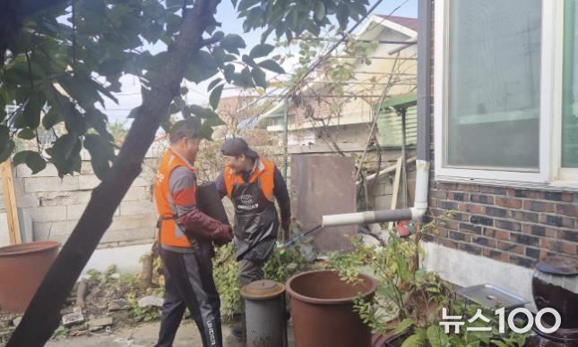 연천군시설관리공단 한아름봉사단 '사랑의 연탄 나눔 봉사 활동'