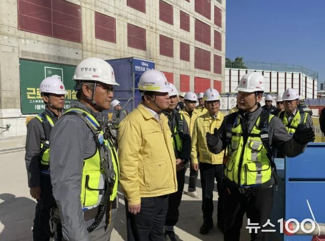 시흥시, 민관 합동 건설공사장 현장점검 '10월 안전점검의 날' 캠페인 전개