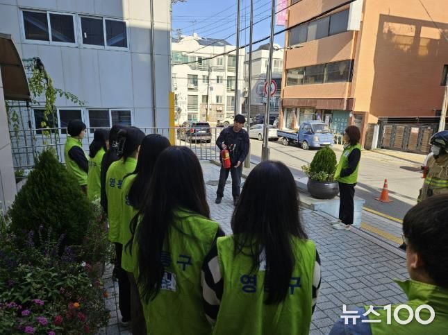 수원시 영통구 매탄2동, 원천 119안전센터와 공공기관 합동소방훈련 실시
