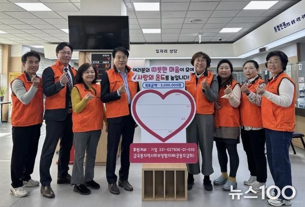 수원시 권선구 금곡동, ‘사랑의 하트 온도계’ 캠페인 시작