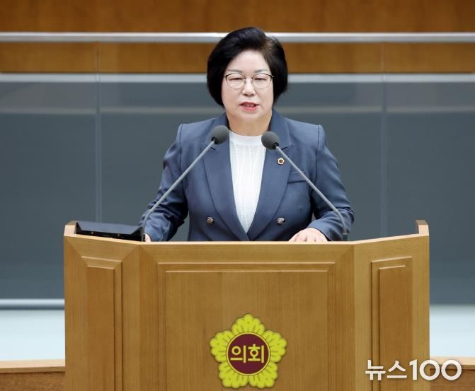 경기도의회 김옥순 의원, ‘사립학교 운영 개선·학교급식 공공성 회복·경기RE100 실효적 추진’ 촉구