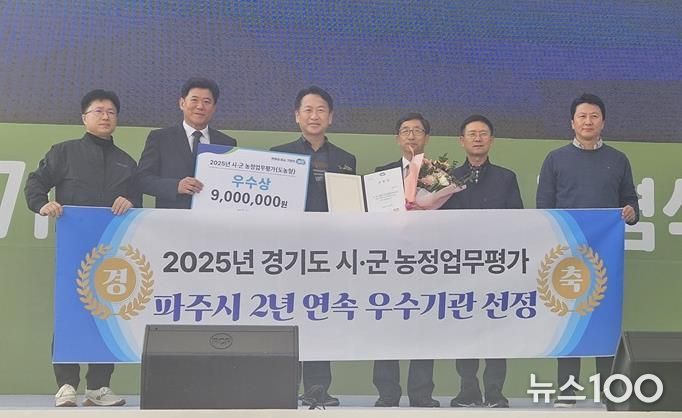 파주시, 경기도 시군 농정업무평가 2년 연속 ‘우수기관’ 선정