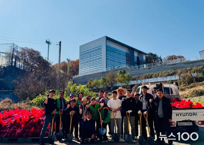 남양주시 진접읍 자율방재단, 겨울철 설해 대비 총력… 모래주머니 2,000포 제작