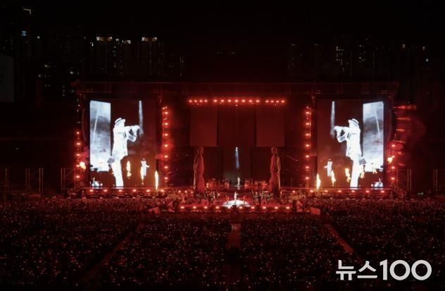 지드래곤 공연 현장(제공=쿠팡플레이)