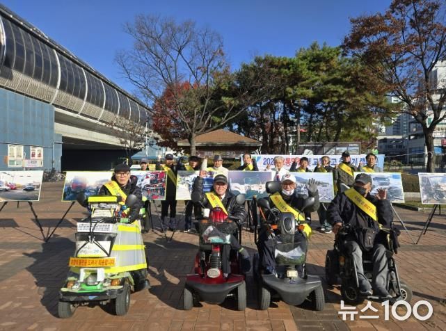 (사)한국교통장애인협회 동두천시지회, 교통사고 줄이기 캠페인 전개