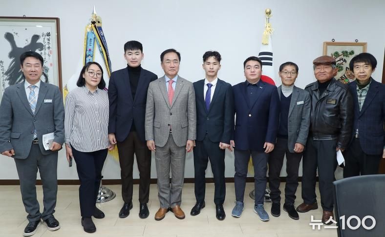 몽골 울란바트라시 공원국, 평택시 방문하여 바람길숲과 정원, 공원시설 견학