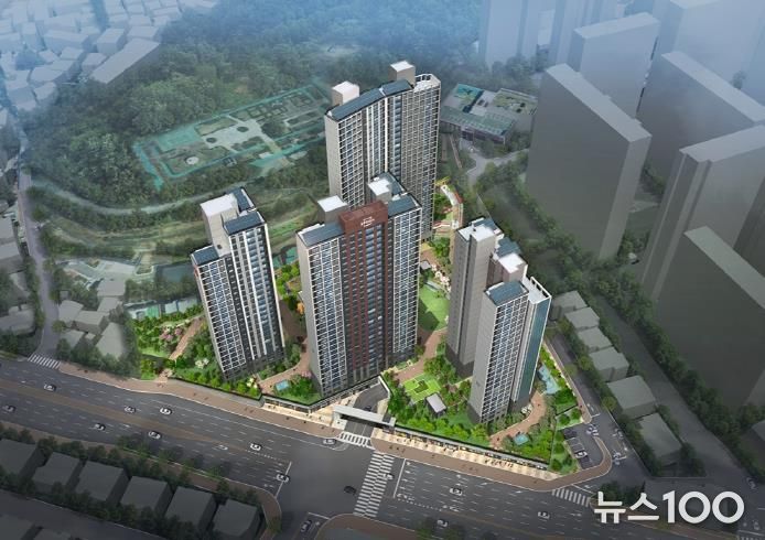 장암6구역 조감도