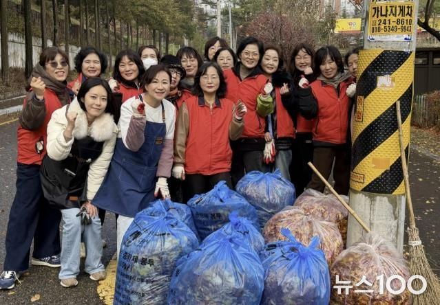 수원시 장안구 조원2동, 겨울철 대비 낙엽 대청소 실시