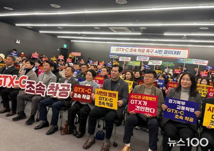 GTX-C 조속 착공 촉구 시민 결의대회