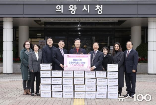 의왕시,‘온마을프로젝트’통해 취약계층 250가구에 김장김치 전달