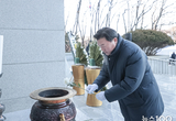 임병택 시흥시장, 현충탑 참배로 병오년 새해 출발
