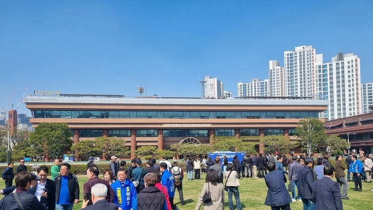 박승원 광명시장 예비후보, 출마 기자회견 개최 “이재명 정부와 함께, 더 잘 사는 광명 완성하겠다/ 3선 후 명품3기 신도시 완성 목표