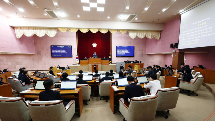 안양시의회, 제310회 임시회 마무리