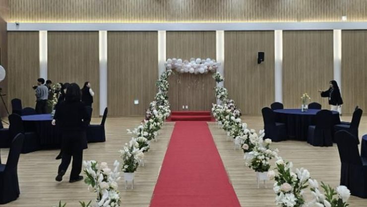 '공공예식으로 결혼 부담 던다' 화성특례시, '화성소담예식'으로 8쌍 지원