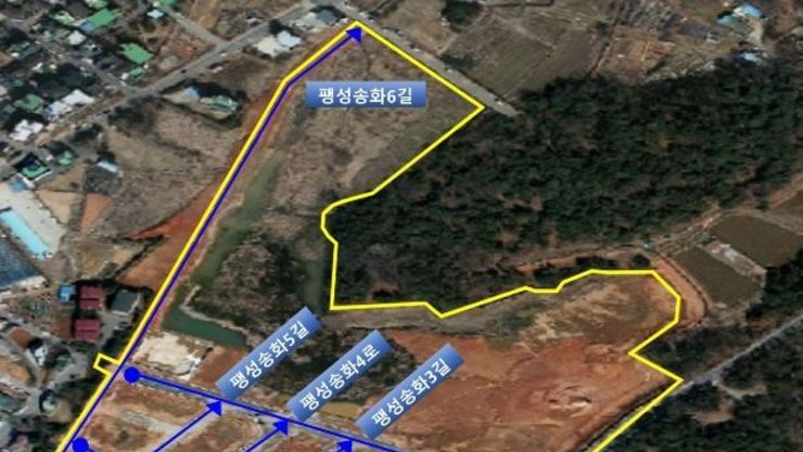 평택시, ‘평택 송화지구 도시개발사업지구’ 등 도로명 부여