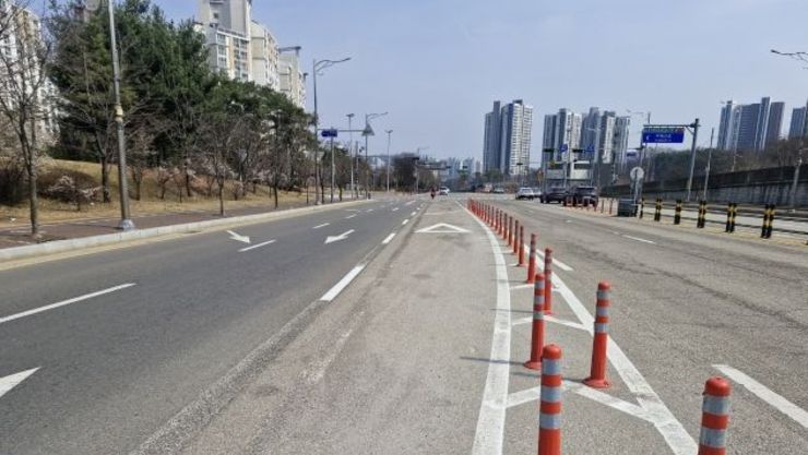 오산시, 세교6단지 진입램프 정비 완료…교통 흐름 개선