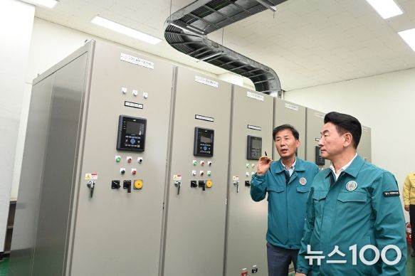 김동근 시장이 여름철 집중호우에 대비해 재해위험지역 및 배수펌프장, 반지하 주택가 등을 대상으로 긴급 현장점검을 진행했다.