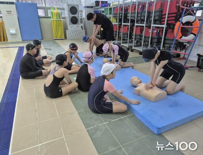 시흥도시공사, 어린이 이용고객 대상 심폐소생술 교육 실시
