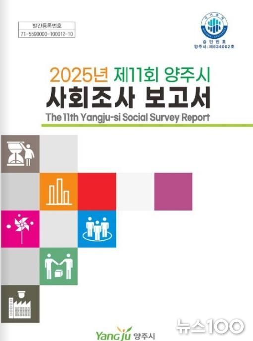 양주시, ‘2025년 제11회 양주시 사회조사 보고서’발간