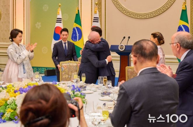 '룰라' 브라질 대통령 내외 국빈 방한 - 국빈만찬(청와대)