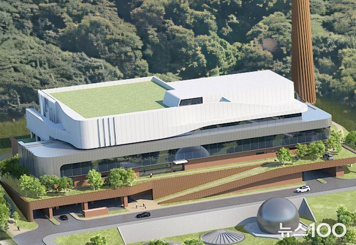 자원회수시설 조감도