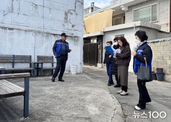 신장2동 주민자치회, 주민참여예산 사업 대상지 현장 활동