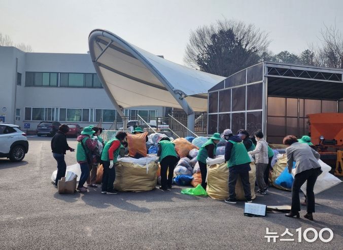 안성시, 사랑을 나누는 헌옷 수거 행사